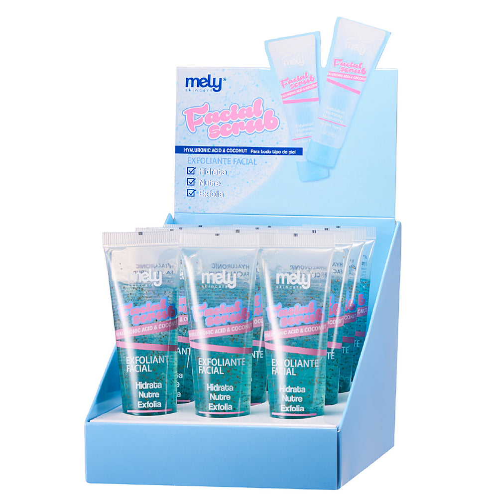 EXFOLIANTE FACIAL ACIDO HIALURONICO Y COLAGENO
