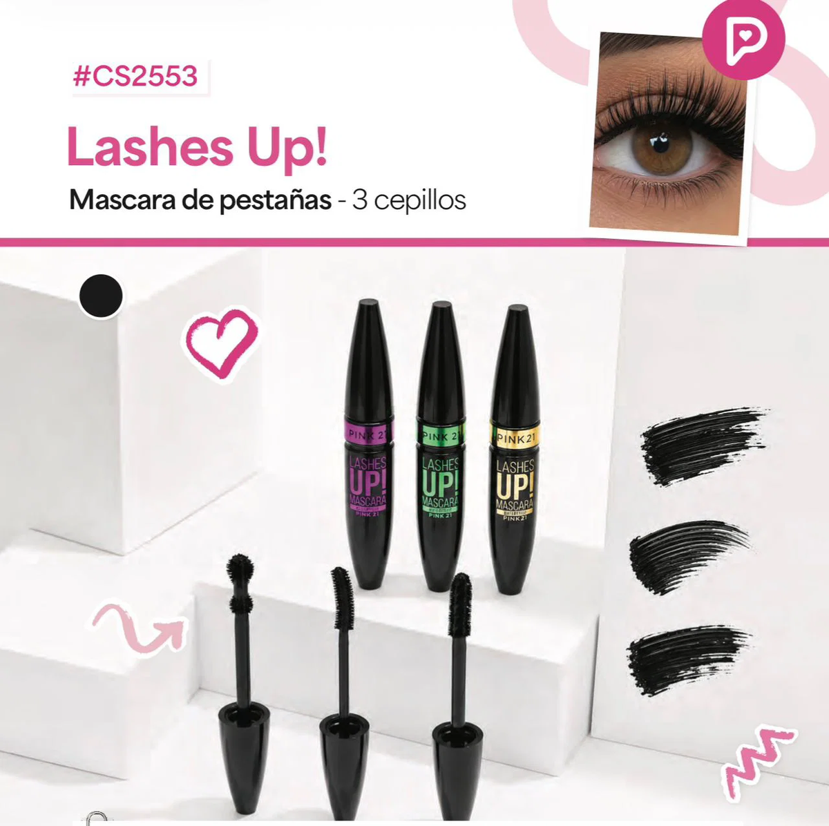 MASCARA DE PESTAÑAS CS2553