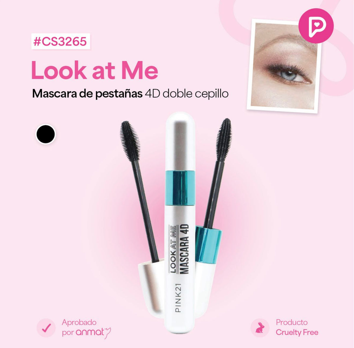 MASCARA DE PESTAÑAS 4D