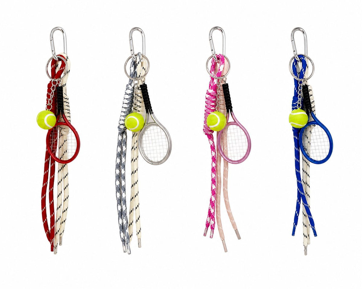 LLAVERO CHARM RAQUETA DE TENIS