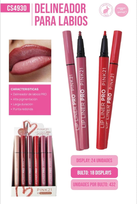 DELINEADOR DE LABIOS LIQUIDO