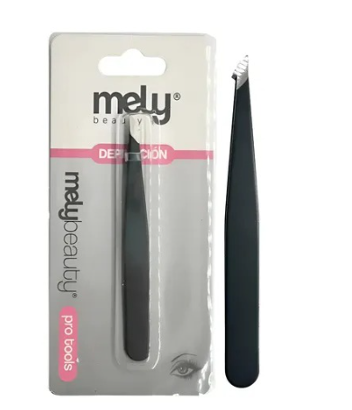 PINZA DE DEPILAR NEGRA
