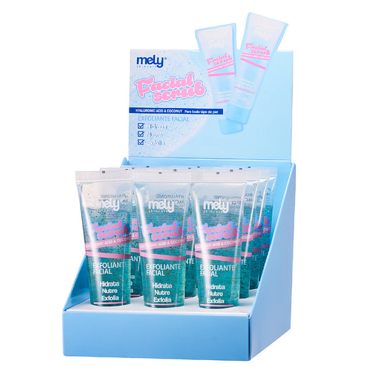 EXFOLIANTE FACIAL ACIDO HIALURONICO Y COLAGENO