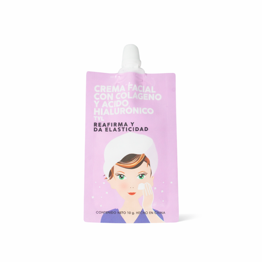 CREMA FACIAL CON COLAGENO
