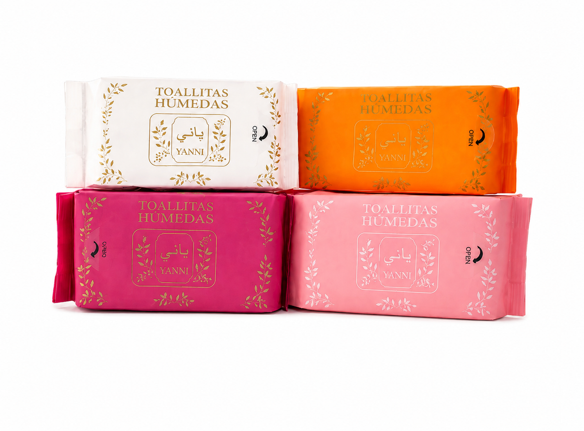 MINI TOALLITAS DESMAQUILLANTES -ARABES-