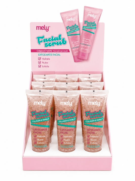 EXFOLIANTE FACIAL COLAGENO Y VAINILLA