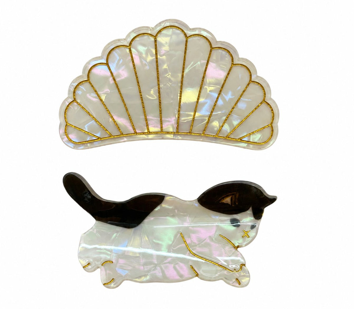 BROCHE DE PELO-FIGURAS