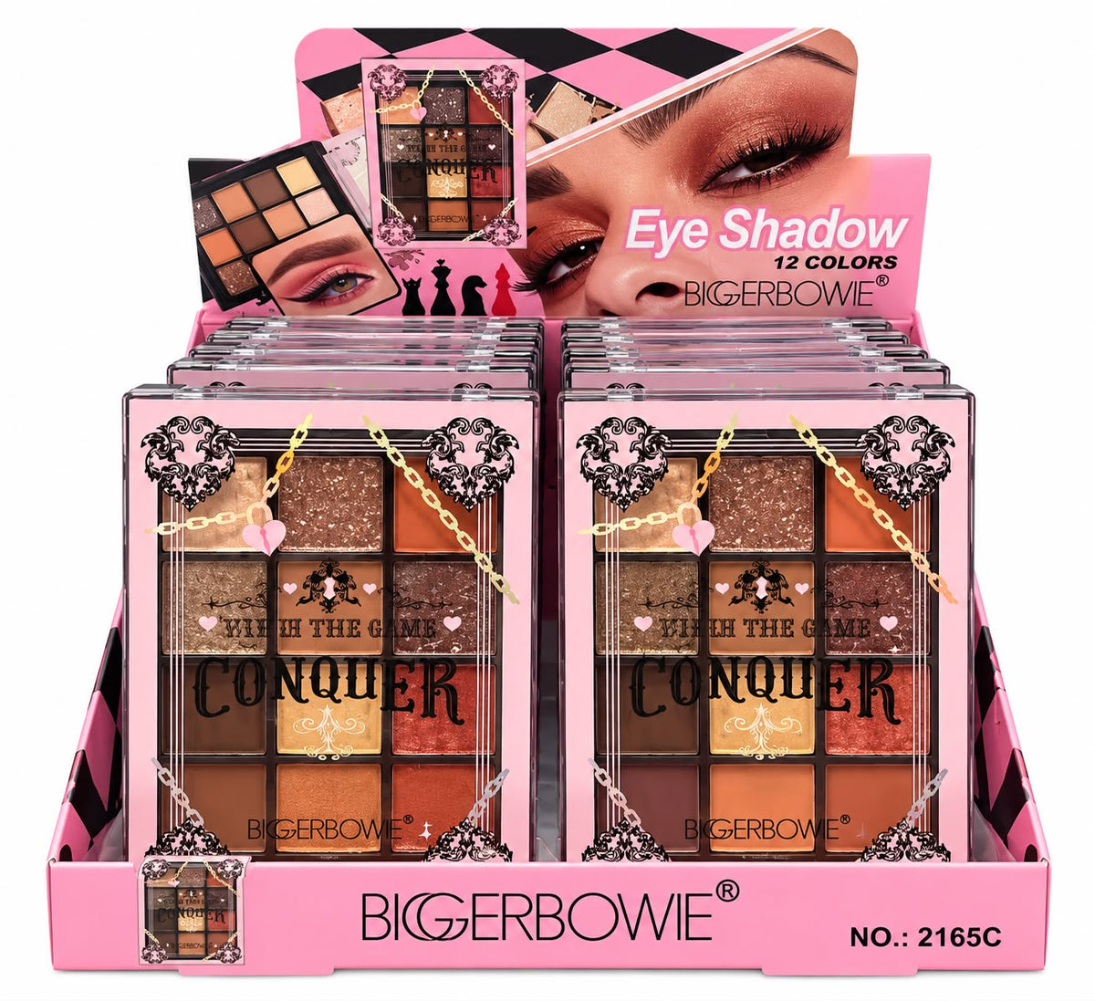 PALETA DE SOMBRAS 12 COLORES