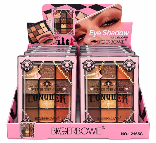 PALETA DE SOMBRAS 12 COLORES