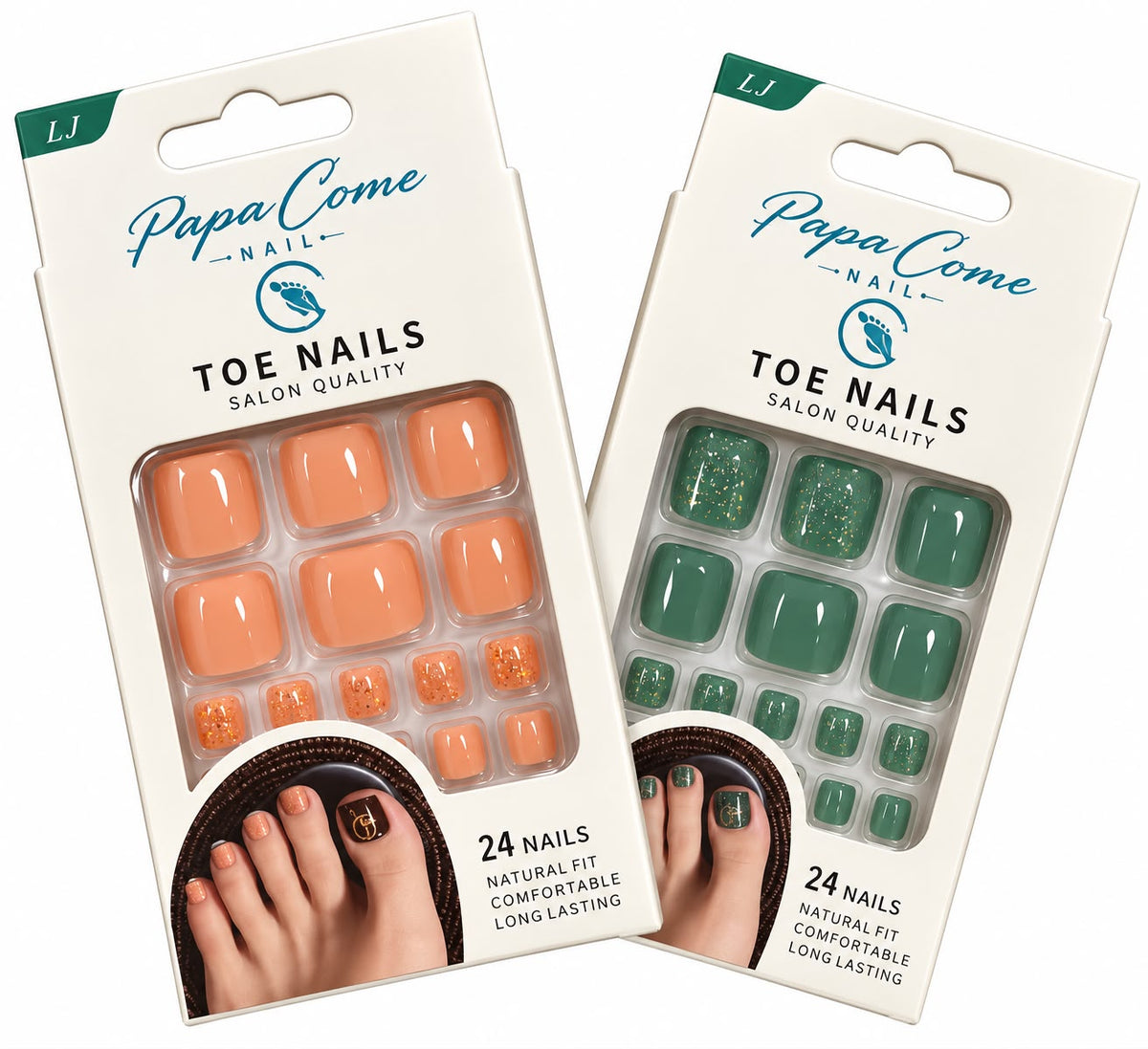 UÑAS POSTIZAS PARA PIES