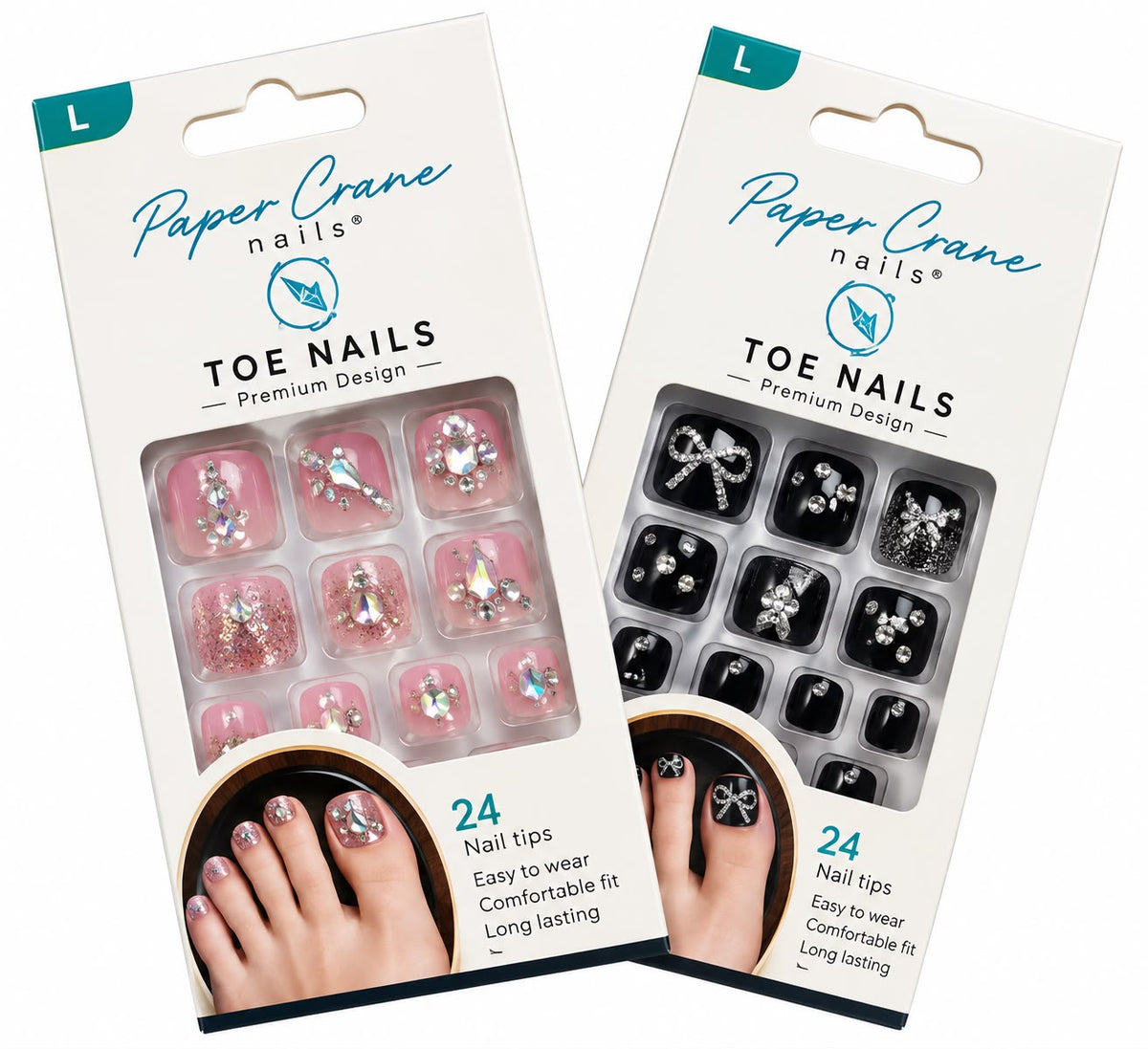 UÑAS POSTIZAS PARA PIES