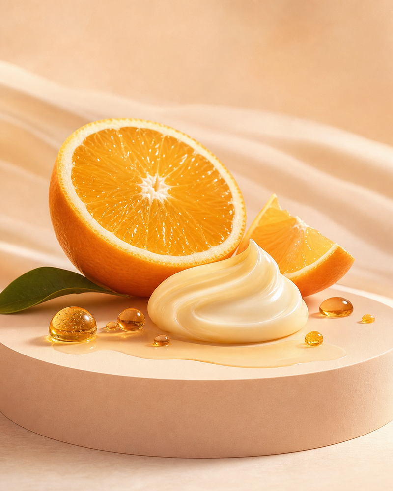 Vitamina C y crema