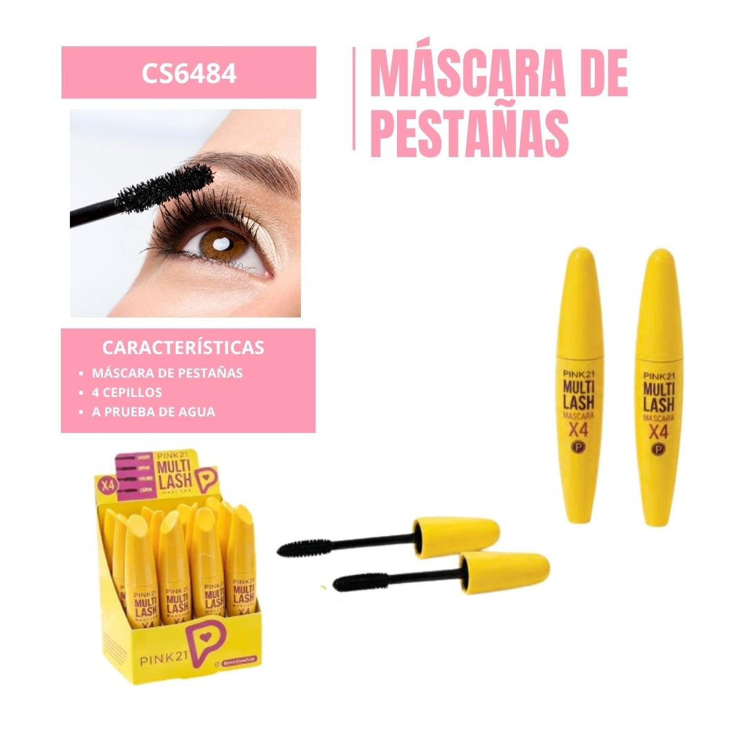 MASCARA DE PESTAÑAS CS6484