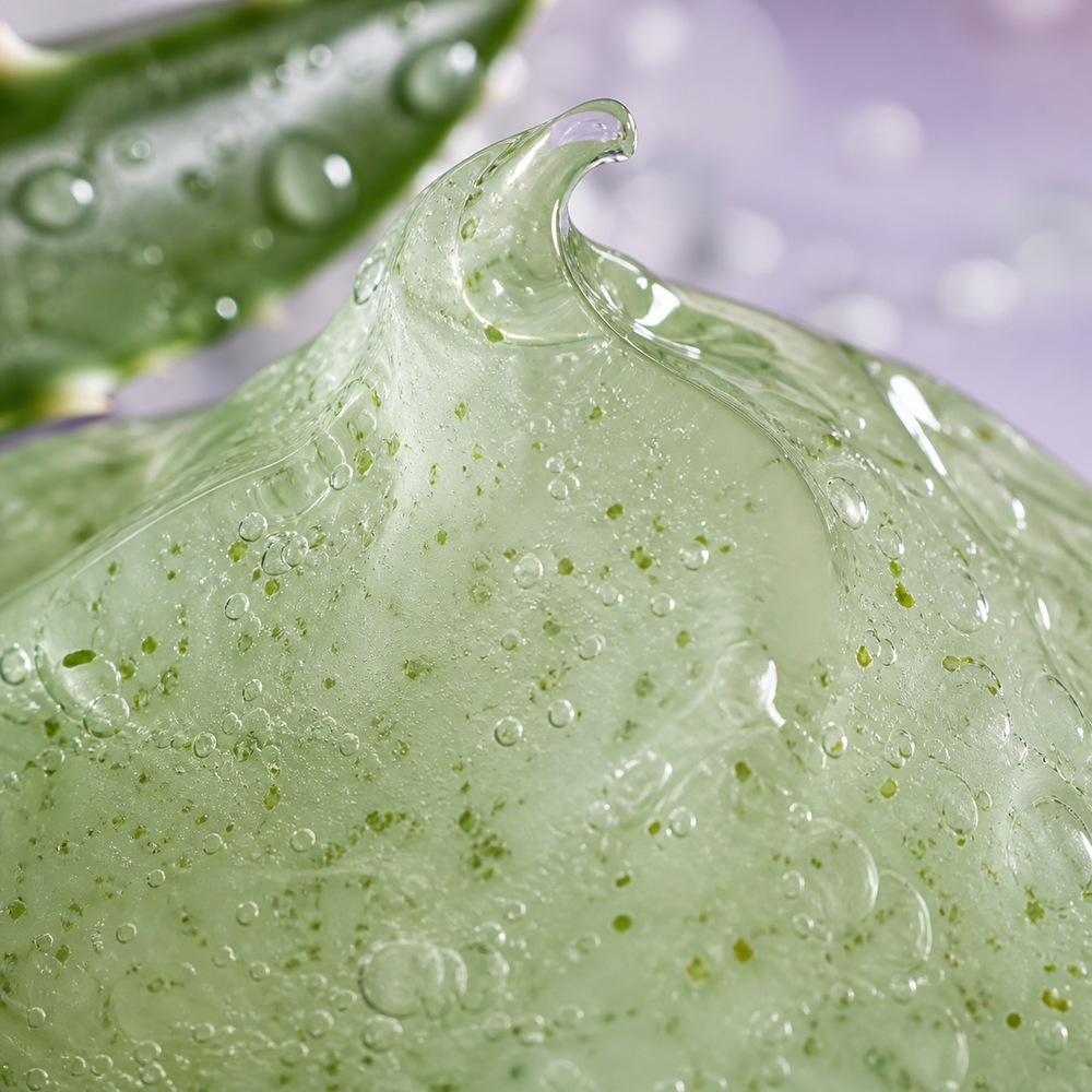exfoliante aloe textura