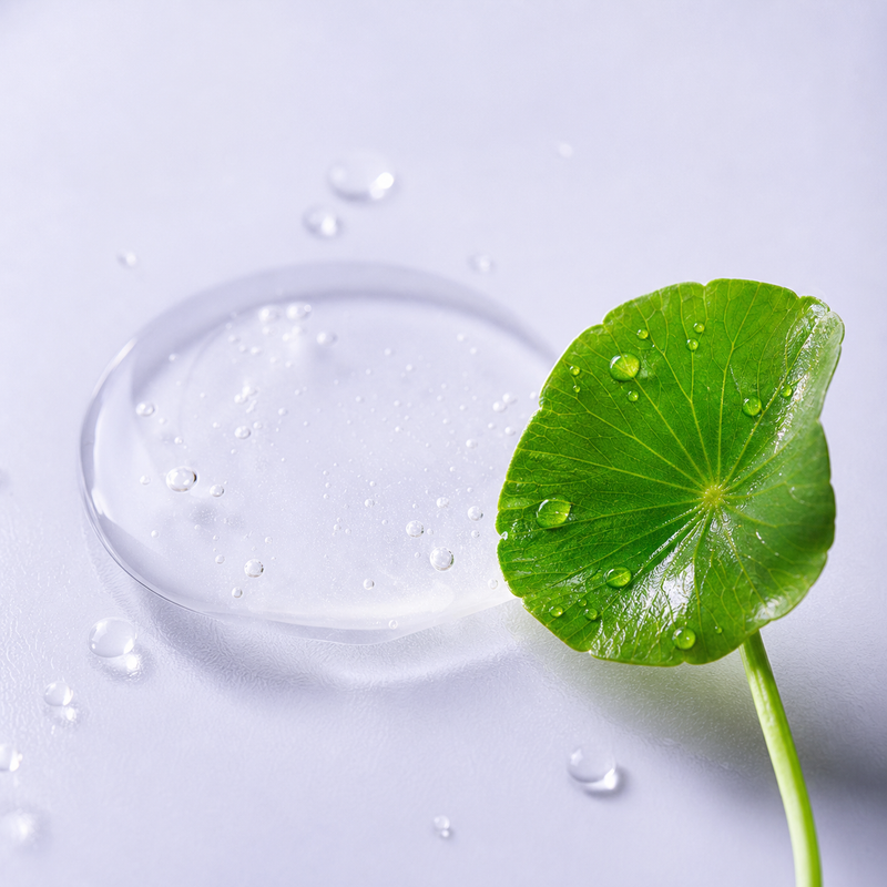 Textura ligera con centella del sérum facial