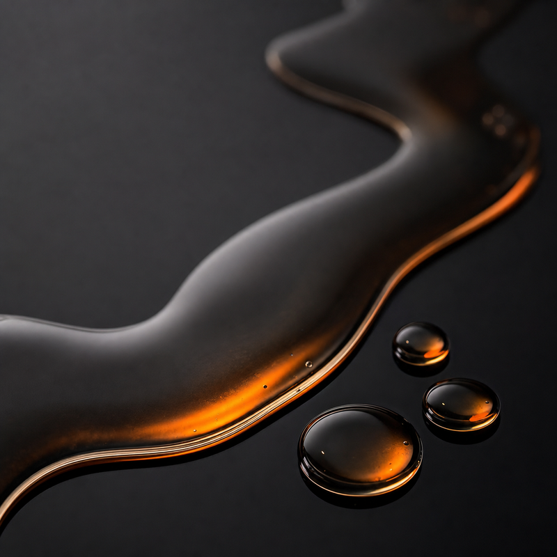 Textura ligera del sérum nocturno de retinol