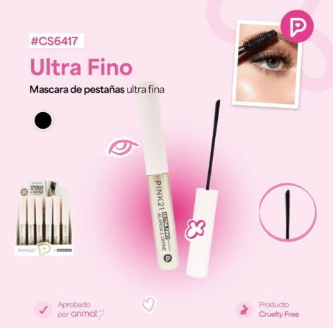 MASCARA DE PESTAÑAS ULTRA FINO